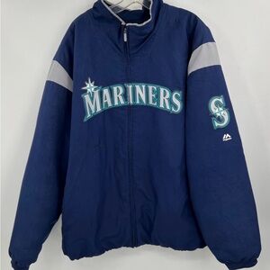 Seattle Mariners Dugout Jacket Majestic Cool Base